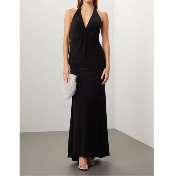 Faviana Dresses & Skirts - Faviana Glamour Halter Backless Twisted Gown Dress